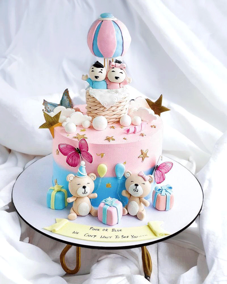 Baby Theme Customize Cake