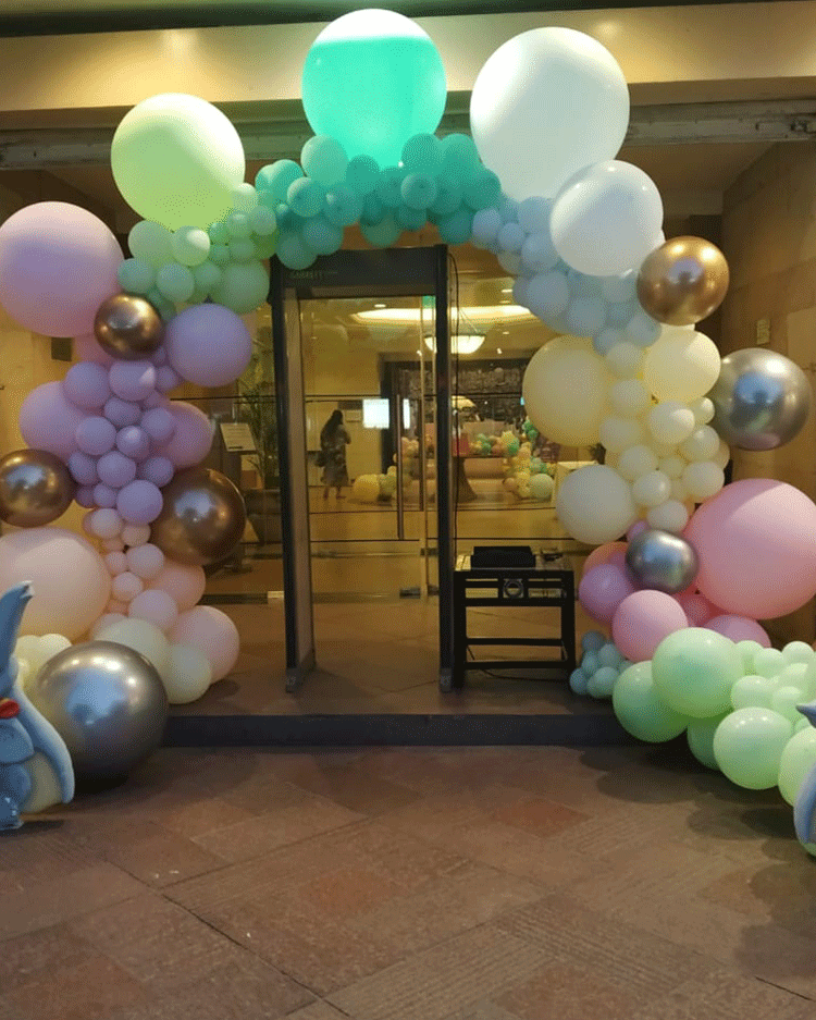 Event Wedding Stage And Gate Decoration