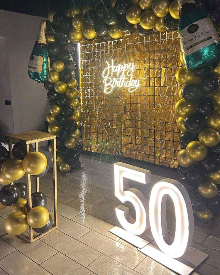 50th happy birthday decorations