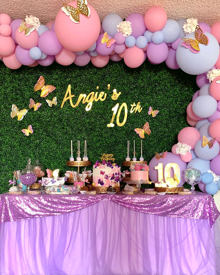 10th Birthday Decorations For Girl | 10th birthday decoration