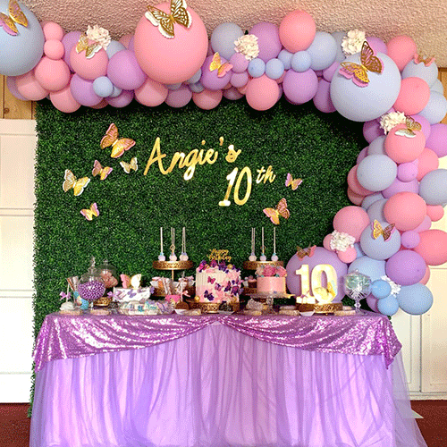 10th Birthday Decorations For Girl | 10th birthday decoration