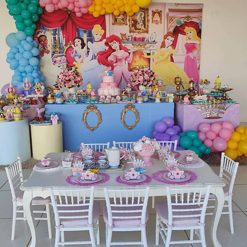 Baby Girl Birthday Decoration with ballon and Senorita theme