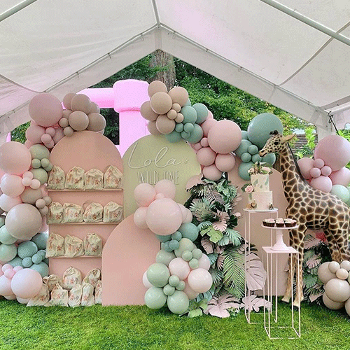 Jungle Safari Theme Birthday Decoration | Animal Balloons for Birthday | Jungle Theme Decoration