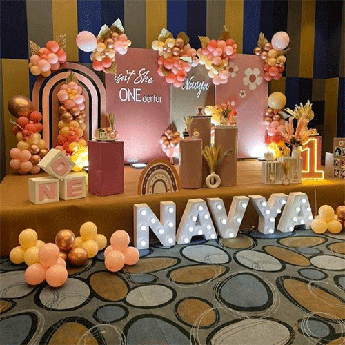 Birthday Decoration for Kids | 1st Birthday Party Balloons