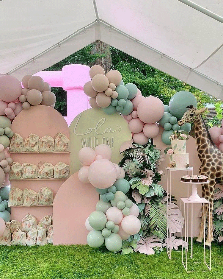 Jungle Safari Theme Birthday Decoration | Animal Balloons for Birthday | Jungle Theme Decoration